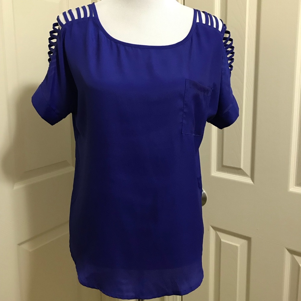 Royal Blue Top